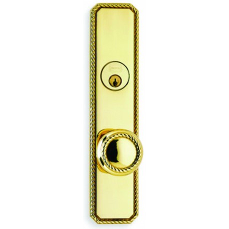 Omnia D24441SD00.1 KD0 Victorian Rope Door Knob Entry Door Locksets