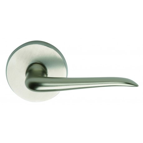 Omnia 42/00.PA30 Interior Modern Lever Latchset - Solid Brass