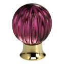 Omnia 4405-30 Glass Knob 1-3/16" Glass Cabinet Hardware