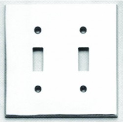 Omnia 8012-D Traditional Switchplate - Double