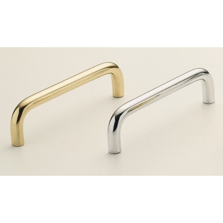 Omnia 7642-89 Solid Brass Smooth Handle Pull Cabinet Hardware
