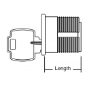 Falcon MA Series Conventional Rim and Mortise Cylinder