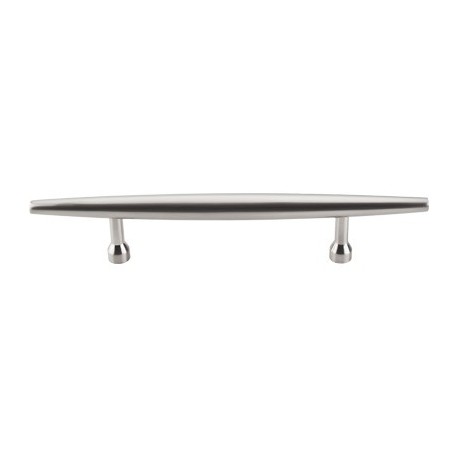 Top Knobs M850-8 PAIR Nouveau Arrow Back to Back Door Pull 8" (c-c), Brushed Satin Nickel