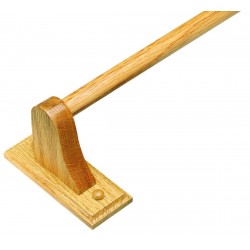 Design House 534347 Bradford Honey Oak Towel Bar
