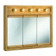 Design House 530592 Richland Tri-View Surface Mount Lighted Cabinet