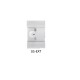 RCI Pull 03-EXT x 40 (Cutout for Cylinder) Exterior Trim for 1200/1300 Series Exit Devices