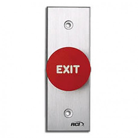 RCI 918 918N-TD x 28 Tamper-Resistant Exit Pushbutton