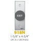 RCI 918 918N-MA x 40 Tamper-Resistant Exit Pushbutton