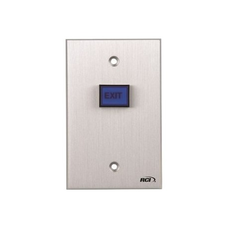 RCI 970 970-TD-24 x 28 Illuminated Exit Pushbutton