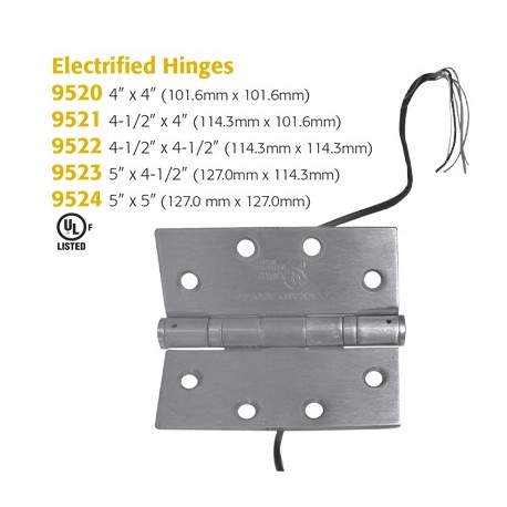 RCI 952 95219 Electrified Hinges