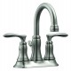 Design House Madison 4" Lavatory Faucet, Satin Nickel