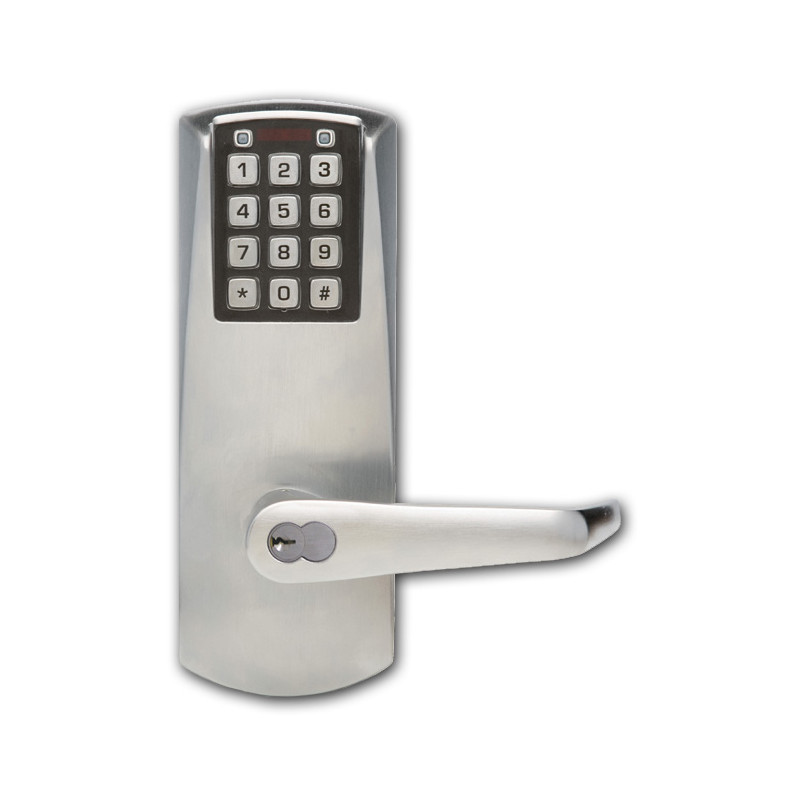 KABA PowerPlex P2000 Series Self-Powered Electronic Pushbutton Lock w/ Lever