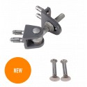 Locinox BOLTONHD-4D 180 Degree Bolt-On 4D Adjustable Hinge, 2-Pcs.