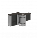 Locinox PUMA Compact 2-Way Adjustable 180 Degree Surface Mounted Hinge, 2-Pcs.