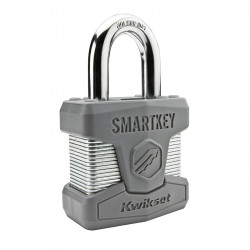 Kwikset Smartkey Rekeyable Laminated Steel Padlock