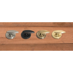 Brass Accents D07-L150X Salem Low-Profile Collection, Self Aligning Mount