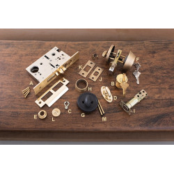 Brass Accents D09-C Door Lock Accessories