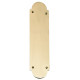 Brass Accents A07-P024 Palladian Push and Pull Plate