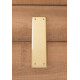 Brass Accents A07-P540 Quaker Push Plate