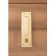 Brass Accents A07-P540 Quaker Push Plate