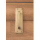 Brass Accents A07-P540 Quaker Push Plate