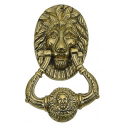 Brass Accents A07-K Lion Door Knocker