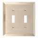 Brass Accents M02-S25 Switch Plates