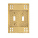 Brass Accents M05-S56 Arts & Crafts Switch Plates