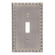 Brass Accents M05-S75 Egg & Dart Switch Plates