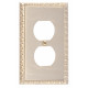 Brass Accents M05-S75 Egg & Dart Switch Plates