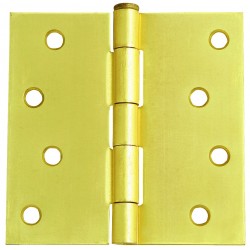 Design House Squares 4 in. x 4 in.  Square Corner Door Hinge