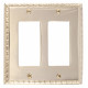 Brass Accents M05-S75 Egg & Dart Switch Plates