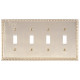 Brass Accents M05-S75 Egg & Dart Switch Plates