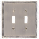 Brass Accents M06-S85 Georgian Switch Plates