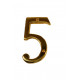 Brass Accents I07-N5 Traditional Raised Numerals