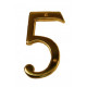 Brass Accents I07-N5 Traditional Raised Numerals