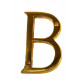 Brass Accents I07-L91 Traditional 4" Letters