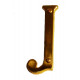 Brass Accents I07-L91 Traditional 4" Letters