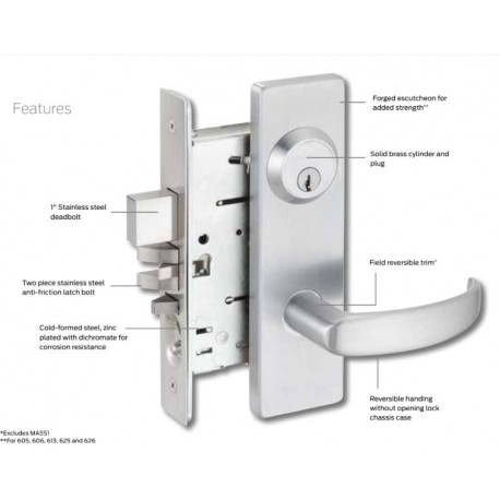 Falcon MA Series Lever & Knob Assembles