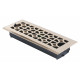 Brass Accents A03-R2 Classic Floor Register with Damper