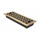 Brass Accents A03-R2 Classic Floor Register with Damper