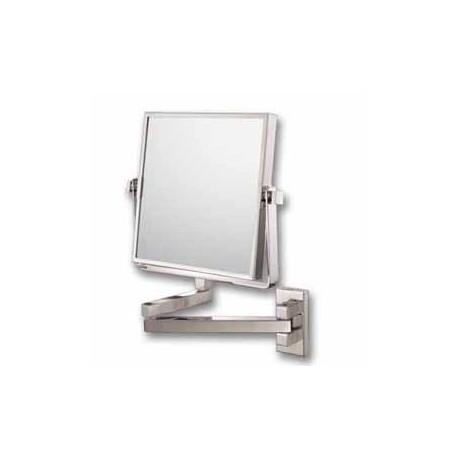 Kimball & 24043 - Chrome Young Non Lighted Square Double Arm Wall Mirror