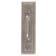 Brass Accents A04-P7200 Nantucket Push and Pull Plate - Exterior 3 3/4" x 13-7/8"