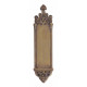 Brass Accents A04-P5600 Gothic Push and Pull Plate - Interior 3 3/8" X 16"