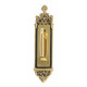 Brass Accents A04-P5600 Gothic Push and Pull Plate - Interior 3 3/8" X 16"