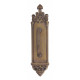 Brass Accents A04-P5600 Gothic Push and Pull Plate - Interior 3 3/8" X 16"