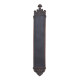 Brass Accents A04-P5640 Gothic Push and Pull Plate - Exterior 3 3/8" X 23 3/4"