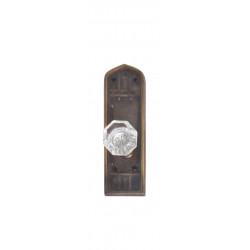 Brass Accents D04-K582 Oxford Door Set - Interior 2 3/4" x 8 1/2"