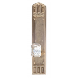 Brass Accents D04-K584 Oxford Door Set - Exterior 3 3/8" x 18"