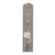 Brass Accents D04-K584 Oxford Door Set - Exterior 3 3/8" x 18"